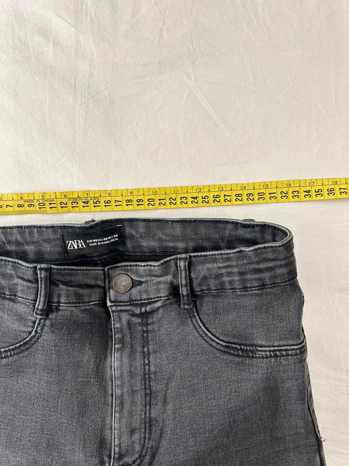 Jeans slim preto Zara – photo 6